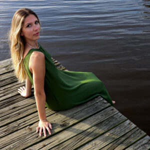 Vestido Liso Verde - Imagem 4